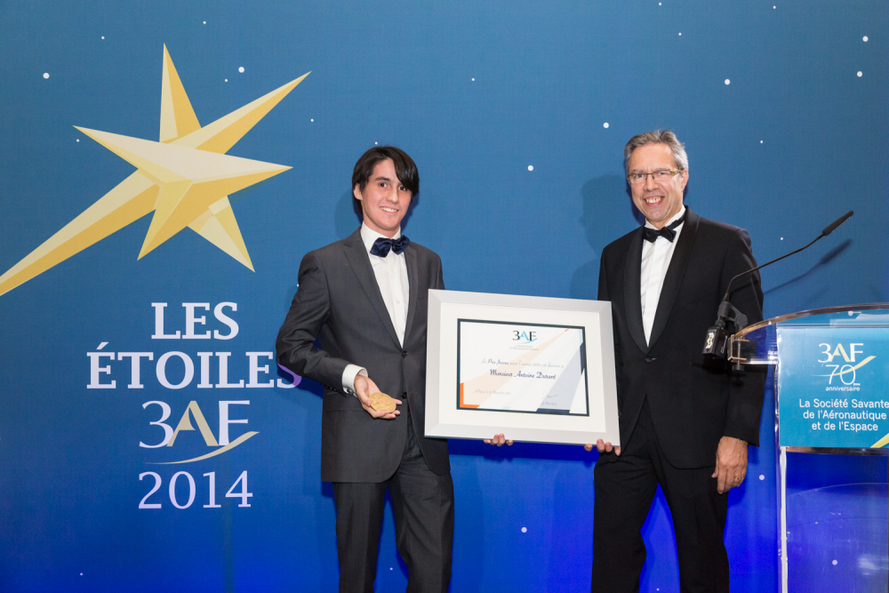 Antoine Durant, ingénieur MBDA, Prix Jeunes 3AF 2014