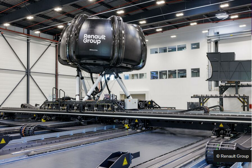Renault-Group driving simulator