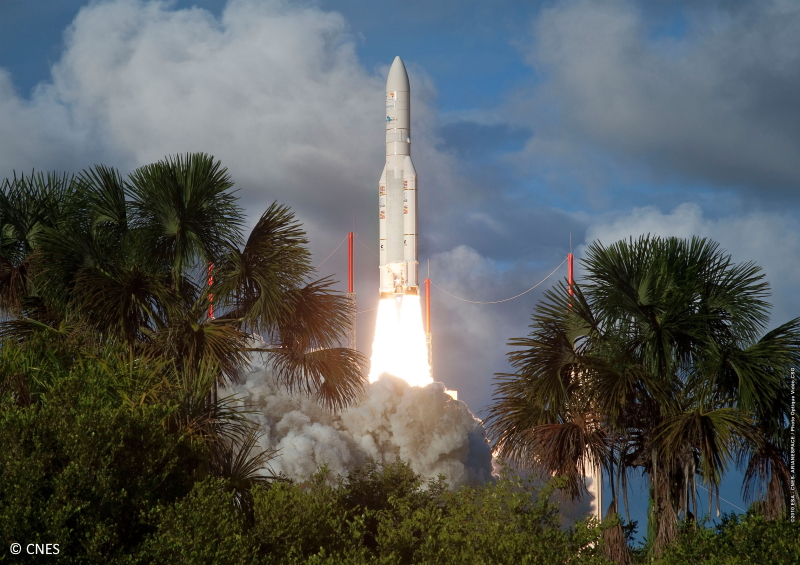 Crédit photo CNES décollage Ariane 5